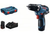 BOSCH GSR 12V-35 Akumulátorový vŕtací skrutkovač, 2x 12V 3.0Ah, L-Boxx 06019H8002