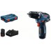 BOSCH GSR 12V-35 Akumulátorový vŕtací skrutkovač, 2x 12V 3.0Ah, L-Boxx 06019H8002