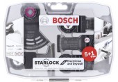 BOSCH Starlock Súprava 5+1, pre elektrikárov a pre prácu so sadrokartónom 2608664622