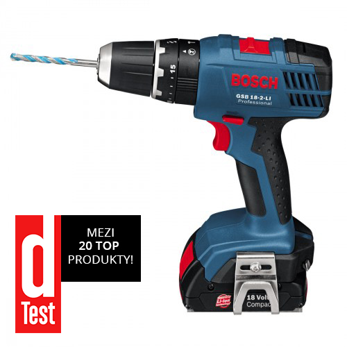 BOSCH GSB 18-2-LI Aku príklepový vŕtací skrutkovač 0.601.9D2.301