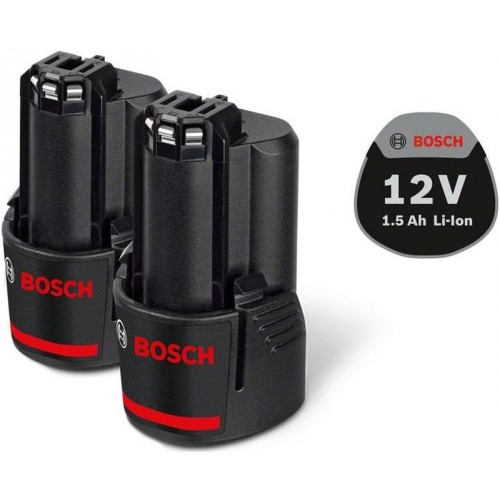 BOSCH Akumulátor 2 × GBA 12V/1.5Ah 1600Z0003Z