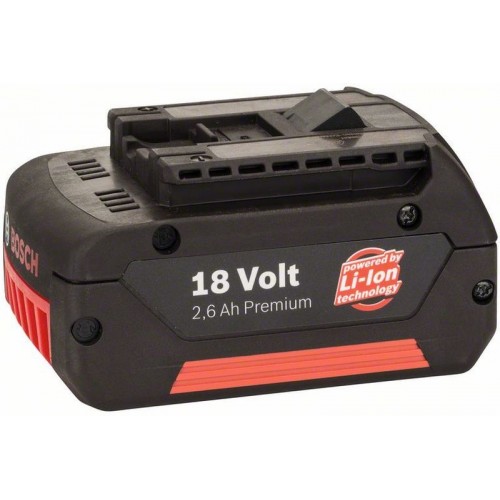 BOSCH Zásuvný akumulátor 18 V / 2,6 Ah 2607336092 BOSCH Zásuvný akumulátor 18 V / 2,6 Ah 2607336092