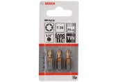 BOSCH Max Grip Skrutkovací bit, T20, 25 mm, 3 ks 2607001691