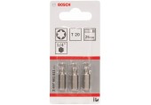 BOSCH Extra-Hart Skrutkovacie bit zvlášť tvrdý, T20, 25 mm, 3ks 2607001611