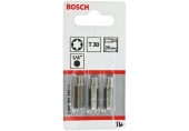BOSCH Extra-Hart Skrutkovacie bit zvlášť tvrdý, T30, 25 mm, 3ks 2607001622
