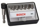 BOSCH Sada skrutkovacích bitov s adaptérom, 13-dielna Robust Line, M Extra-Hard 2607002563