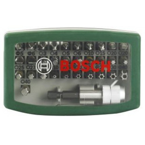 BOSCH 32dílná sada skrutkovacích bitov s farebným kódovaním 2607017063