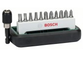 BOSCH 12dielna sada štandardných skrutkovacích bitov, zmiešaná (S, PH, PZ, T) 2608255994