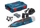 BOSCH GRO 12V-35 PROFESSIONAL Akumulátorové priama mikrobruska 2x2.0Ah L-Boxx, 06019C5001