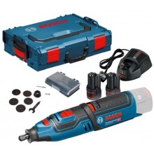 BOSCH GRO 12V-35 PROFESSIONAL Akumulátorové priama mikrobruska 2x2.0Ah L-Boxx, 06019C5001