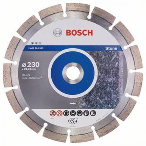 BOSCH Expert for Stone Diamantový deliaci kotúč, 230 x 22,23 x 2,4 x 12 mm 2608602592
