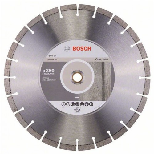 BOSCH Expert for Concrete Diamantový deliaci kotúč, 350 mm 2608602561