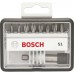 BOSCH (8 +1) dielna sada skrutkovacích bitov Robust Line, S Extra-Hart 2607002560