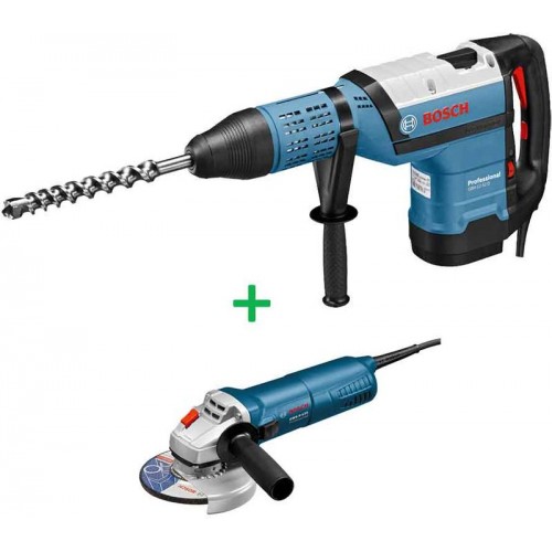BOSCH GBH 12-52 D Vŕtacie kladivo + GWS 9-125 uhlová brúska 0615990J88