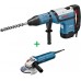 BOSCH GBH 12-52 D Vŕtacie kladivo + GWS 9-125 uhlová brúska 0615990J88