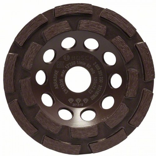 BOSCH Diamantový miskovitý kotúč Best for Abrasives, 125 22,23 x 4,5 mm, 2608201230 BOSCH Diamantový miskovitý kotúč Best for Abrasives, 125 22,23 x 4,5 mm, 2608201230