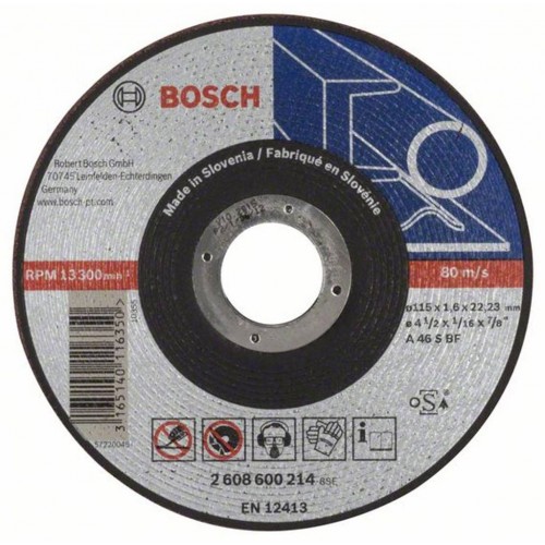 BOSCH Expert for Metal Deliaci kotúč rovný 115x22,23x1,6 mm 2608600214