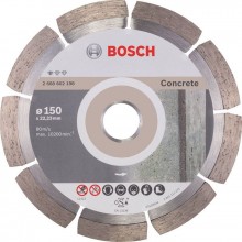 BOSCH Standard for Concrete Diamantový deliaci kotúč, 150 x 22,23 x 2 x 10mm 2608602198