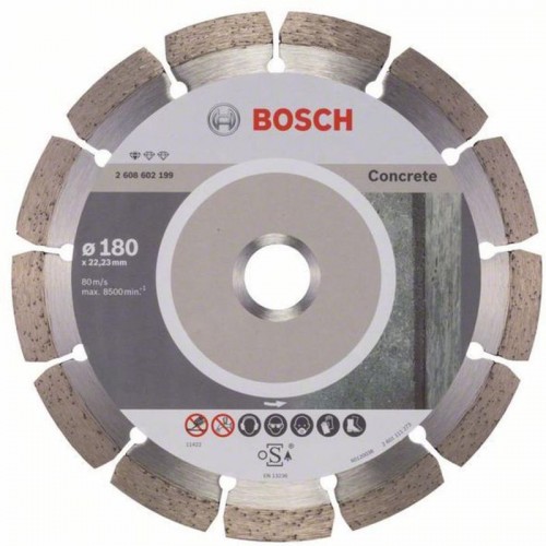 BOSCH Standard for Concrete Diamantový deliaci kotúč, 180 x 22,23 x 2 x 10mm 2608602199