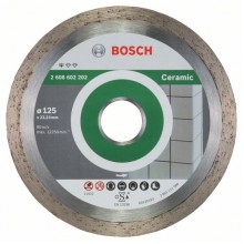 BOSCH Diamantový deliaci kotúč Standard for Ceramic 125x22,23mm 2608602202