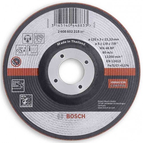 BOSCH brúsny polopružný hrubovací kotúč 125 mm 2608602218