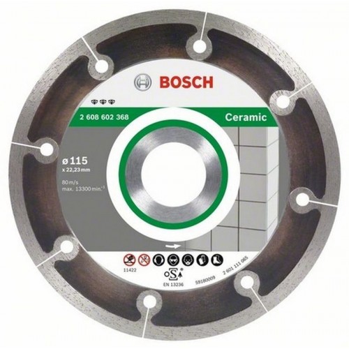 BOSCH Best for Ceramic Extraclean Diamantový del. kotúč, 115x22,23x1,2x5 mm 2608602368