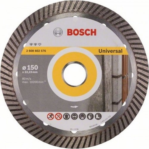 BOSCH Expert for Universal Turbo Diamantový deliaci kotúč, 150x22,23x2,2x12mm 2608602576