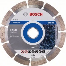 BOSCH Standard for Stone Diamantový deliaci kotúč, 150 x 22,23 x 2 x 10 mm 2608602599