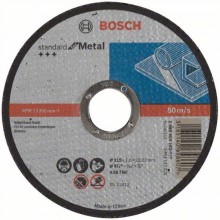BOSCH Deliaci kotúč rovný Standard for Metal, 115x1,6 mm, 2608603163
