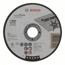 BOSCH Best for Inox Deliaci kotúč rovný, 125 x 22,23 x 1,5 mm 2608603496