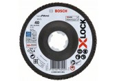 BOSCH X-LOCK Best for Metal Lamelový brúsny kotúč X571, 125x22,23mm, G40 2608619201