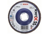 BOSCH X-LOCK Best for Metal Lamelový brúsny kotúč X571, 115x22,23mm, G40, 2608619205