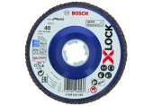 BOSCH X-LOCK Best for Metal Lamelový brúsny kotúč X571, 125x22,23mm, G40 2608619209