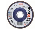 BOSCH X-LOCK Best for Metal Lamelový brúsny kotúč X571, 125x22,23mm, G80 2608619211