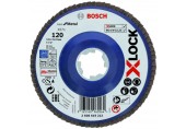 BOSCH X-LOCK Best for Metal Lamelový brúsny kotúč X571, 125x22,23mm, G120 2608619212