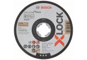 BOSCH X-LOCK Standard for Inox Plochý rezný kotúč, 125 × 1 × 22,23 mm 2608619262