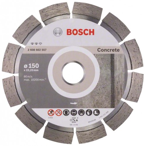 BOSCH Diamantový deliaci kotúč Expert for Concrete, 150mm 2608602557 BOSCH Diamantový deliaci kotúč Expert for Concrete, 150mm 2608602557