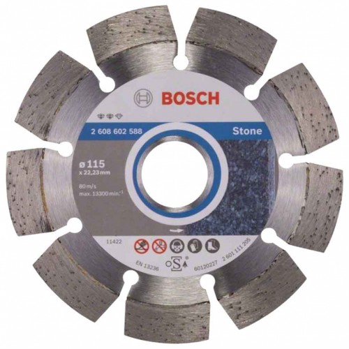 BOSCH Diamantový deliaci kotúč Expert for Stone, 115 mm 2608602588