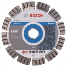 BOSCH Diamantový deliaci kotúč Best for Stone, 150mm 2608602643