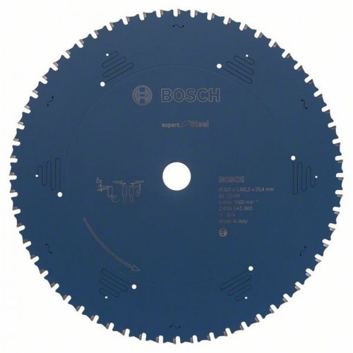 BOSCH Pílový kotúč do okružných píl Expert for Steel, 305 x 2,6mm 60, 2608643060