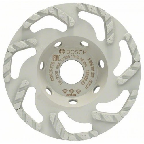 BOSCH Diamantový miskovitý kotúč Best for Concrete, 125 mm, 2608201229 BOSCH Diamantový miskovitý kotúč Best for Concrete, 125 mm, 2608201229