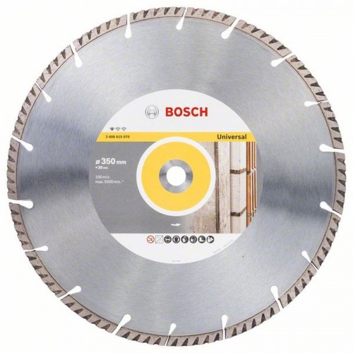 BOSCH Diamantový rezací kotúč Standard for Universal 350 × 20 mm 2608615070