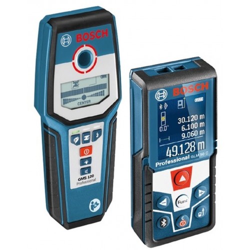 BOSCH GLM 50 C Professional Laserový diaľkomer + GMS 120 detektor 0.615.994.0HC