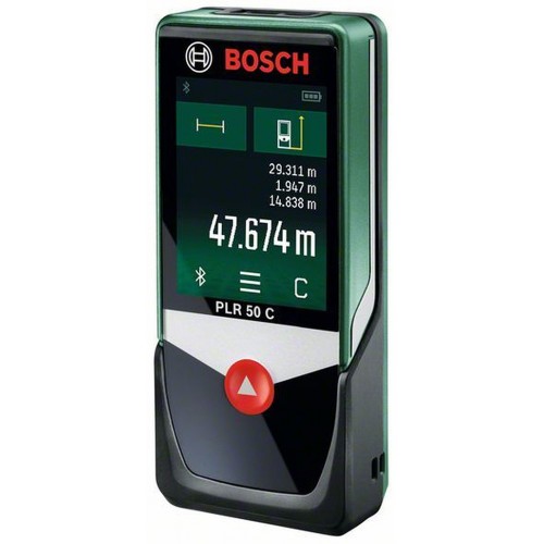 BOSCH PLR 50 C digitálny laserový diaľkomer, 0603672221 BOSCH PLR 50 C digitálny laserový diaľkomer, 0603672221