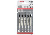 BOSCH Pílové listy do priamočiarej píly T 101 B, 100 mm, 5 ks 2608630030