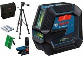 BOSCH GCL 2-50 G Kombinovaný laser, 4x batéria AA, + Stativ BT 150, 0601066M01