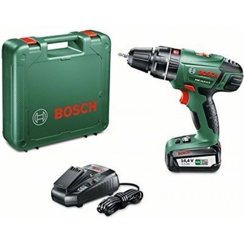 BOSCH PSB 14,4 LI-2 Aku kombinovaný skrutkovač (1x aku 2,5 Ah, nabíjačka) 0603982408 BOSCH PSB 14,4 LI-2 Aku kombinovaný skrutkovač (1x aku 2,5 Ah, nabíjačka) 0603982408