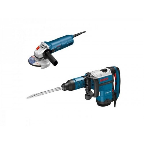 BOSCH GSH 7 VC sekacie kladivo + GWS 9-125 uhlová brúska 0615990J89