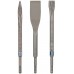 BOSCH 3dielna sada sekáčov SDS-plus, 250; 250; 260 x 20; 40 mm 2607019159