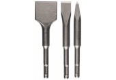 BOSCH 3dielna sada krátkych sekáčov SDS-plus 2608690180